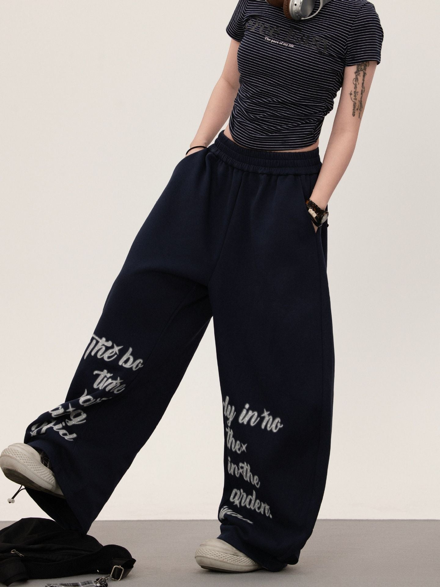 Women's Hip Hop Pants - Graphic Print Streetwear Trousers(S-4XL) | Free Shipping|Crypto Payments