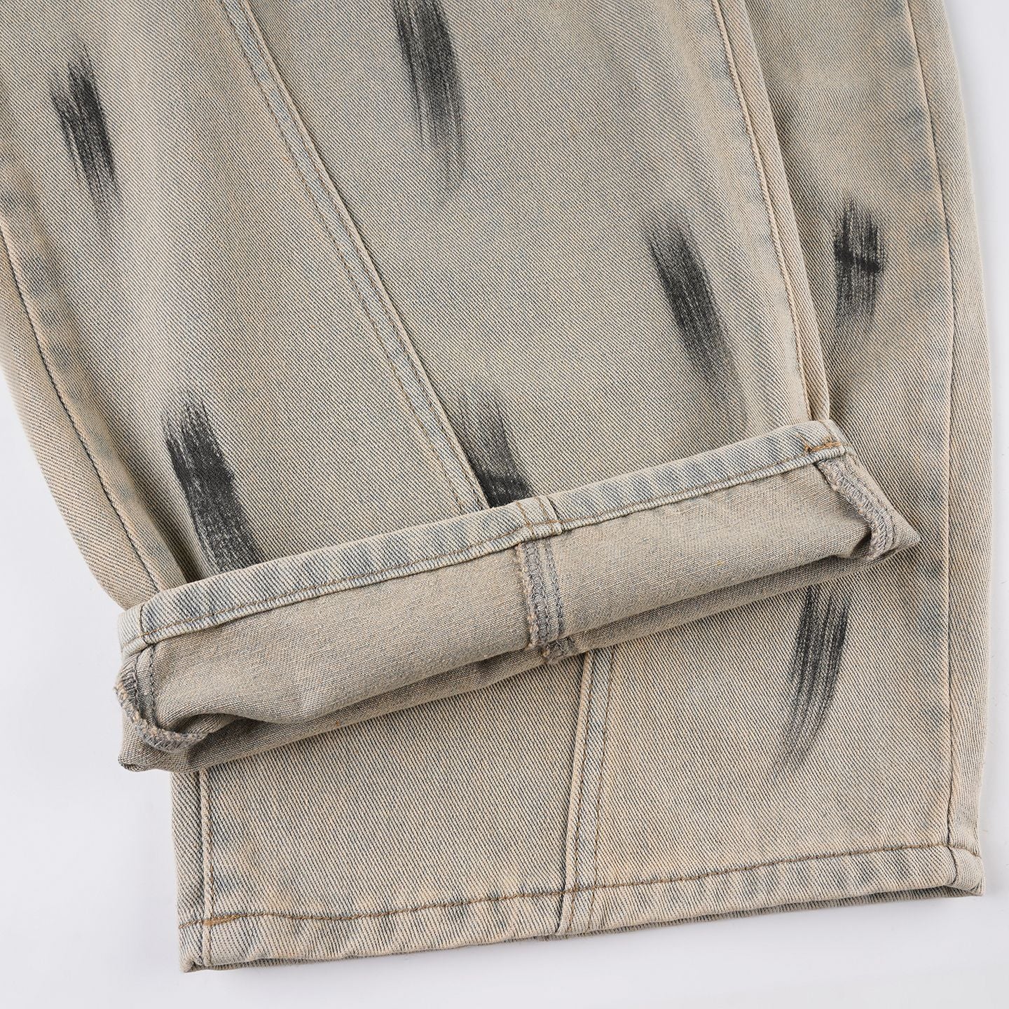 Distressed Wide-Leg Jeans - Vintage Boyfriend Fit Trousers | Crypto Payments