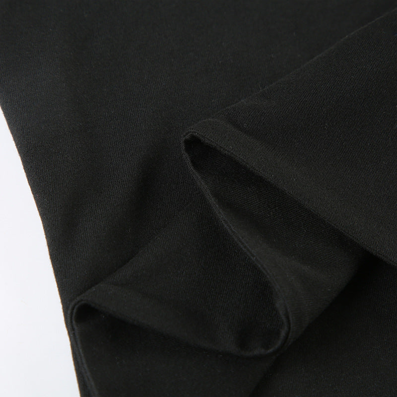Trendy One-Shoulder Crop Top - Bodycon Asymmetric Strap Tee | Free Shipping|Crypto Payments