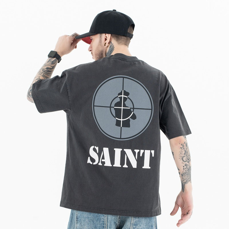 Vintage Sniper Graphic Tee Unisex - 90s Military Streetwear Oversized T-Shirt"