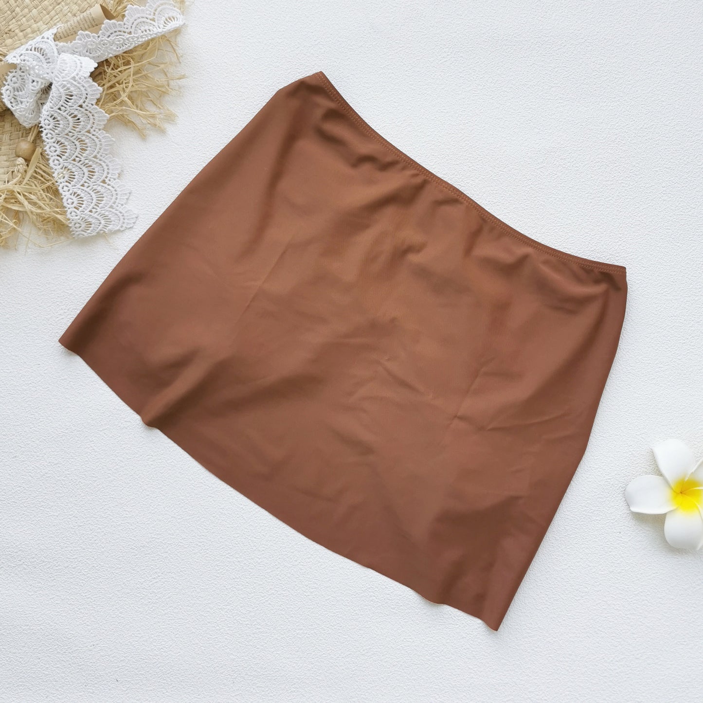Women's Solid Color Monokini - Sexy Bandeau Design | Crypto Pay