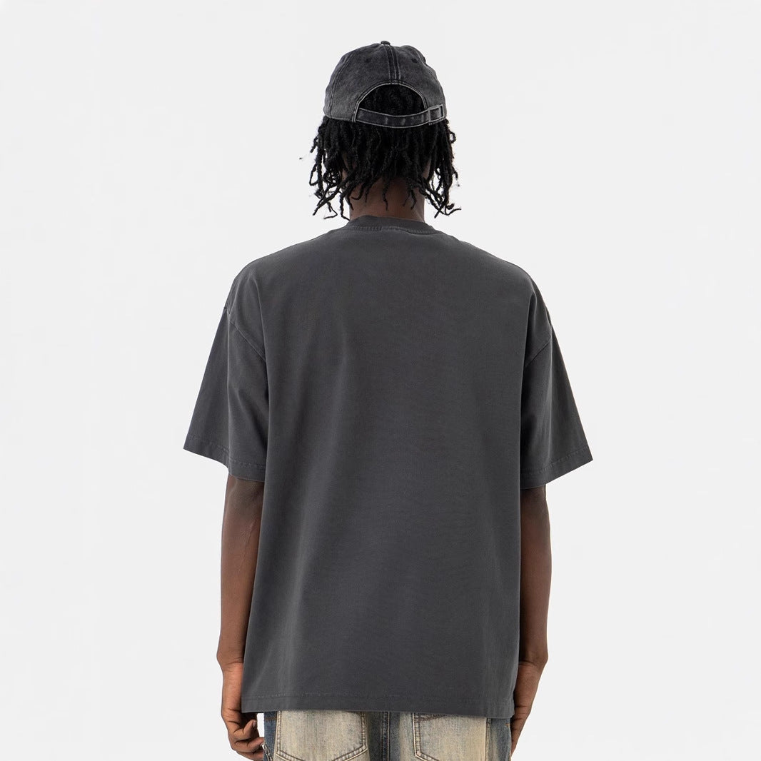 Streetwear Spiritual Tee - Distressed Oversized Graphic T-Shirt