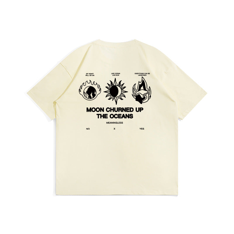 Oversized Cotton T-Shirt for Men - Streetwear Style | Worldwide Deliver