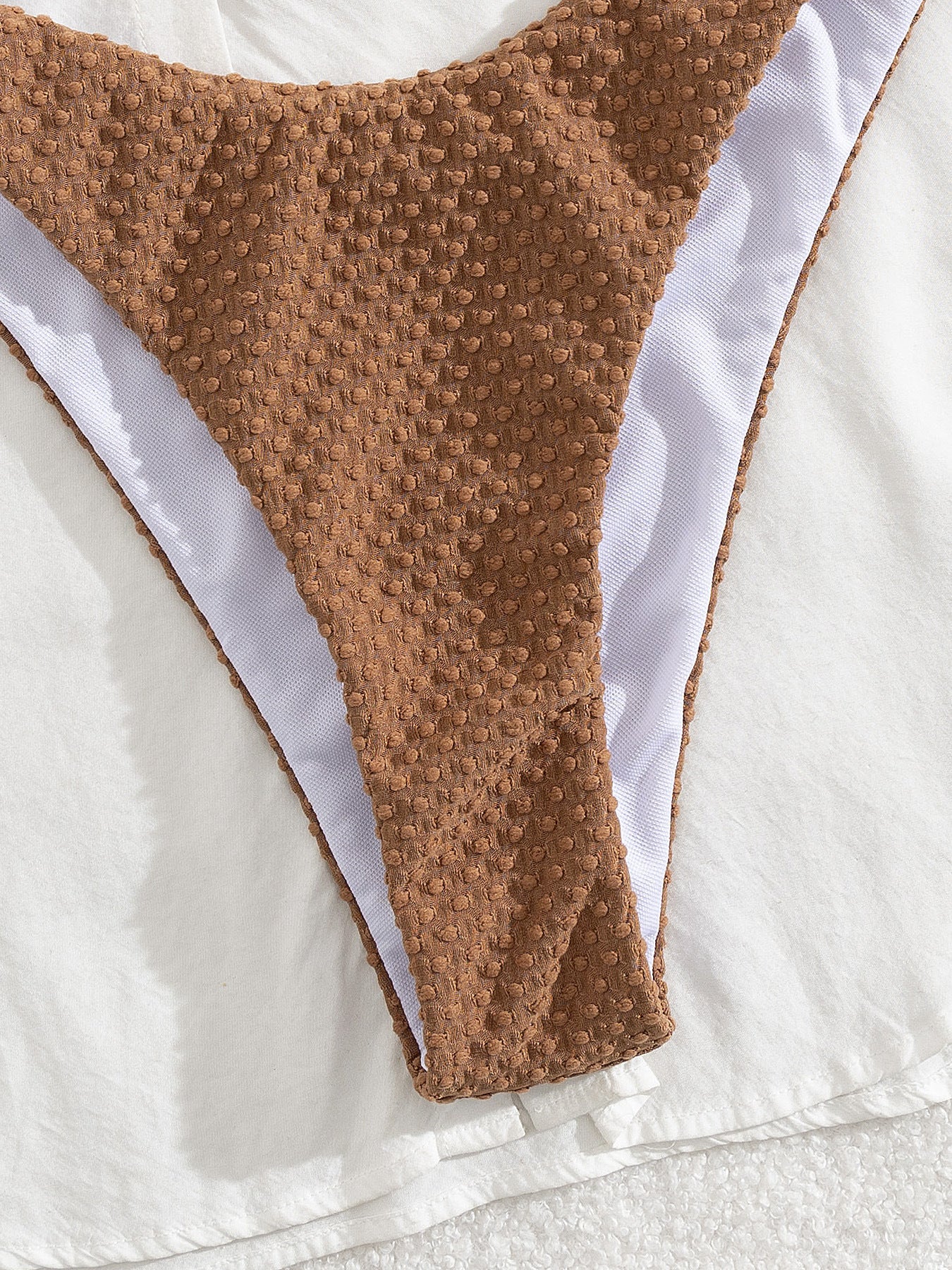 Women's Triangle Bikini - Adjustable Ties & High Cut | Crypto Pay