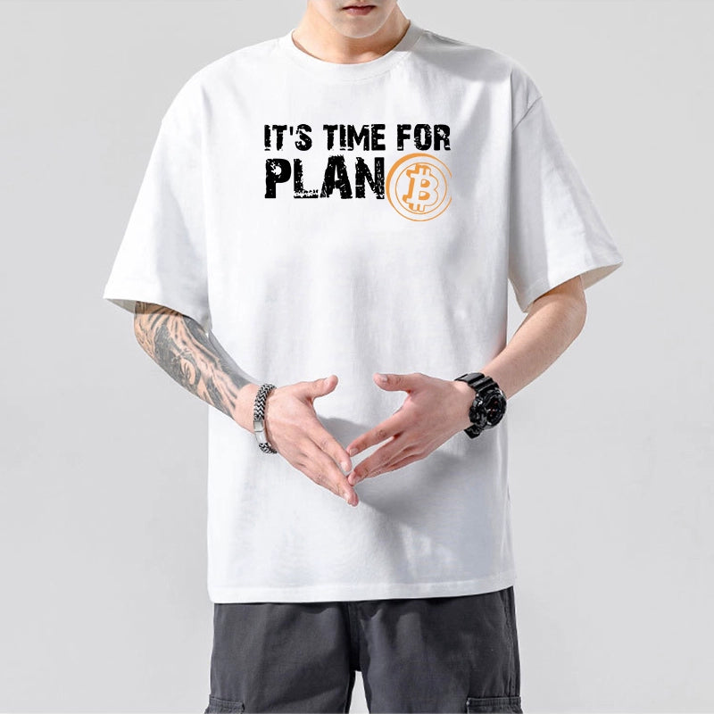 Men’s Crypto T-Shirt | 100% Cotton Blockchain Tee with Bitcoin, Ethereum, Dogecoin Prints | XS–2XL | Free Global Shipping