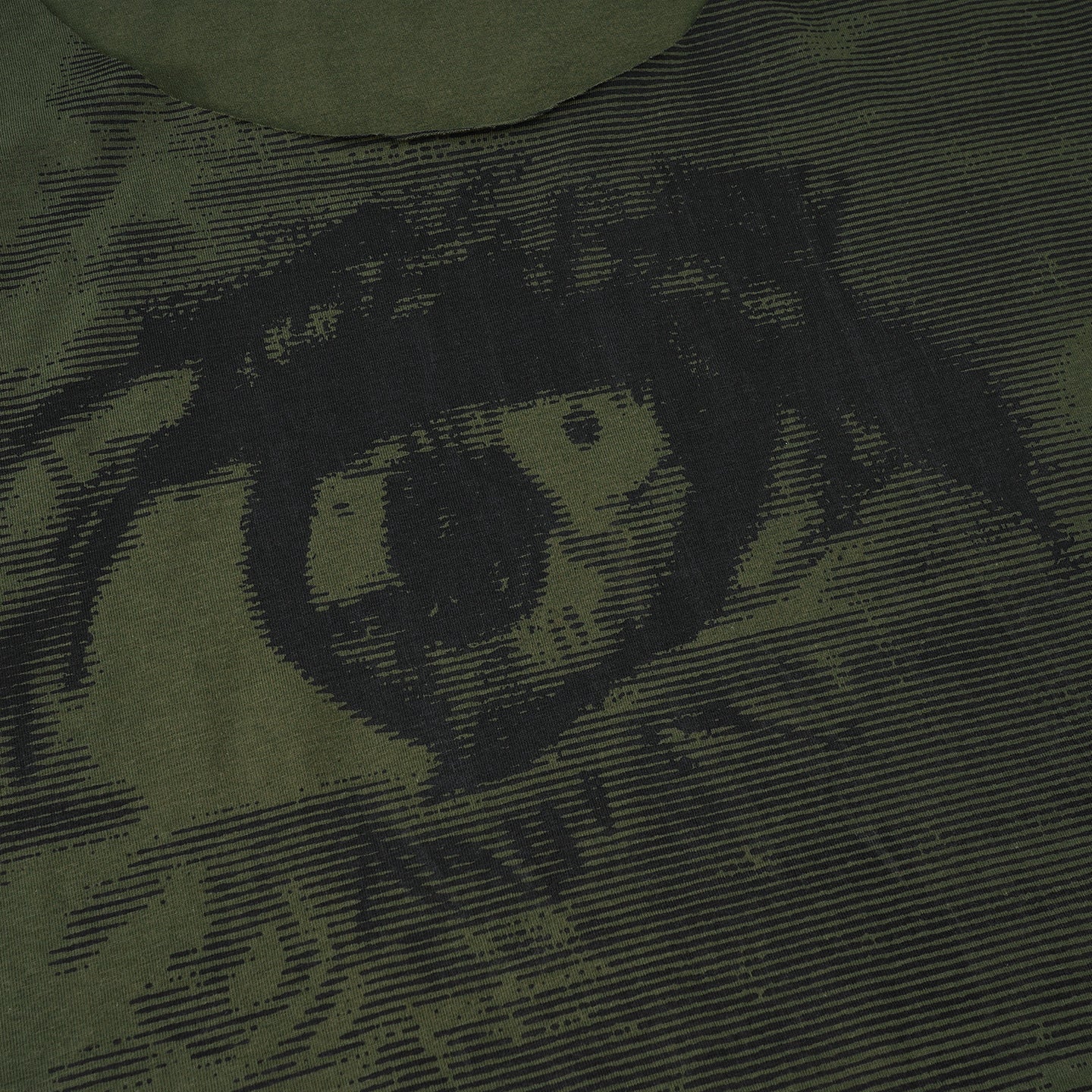 Y2K Abstract Print Tee - Vintage Washed Oversized T-Shirt Crypto Payments