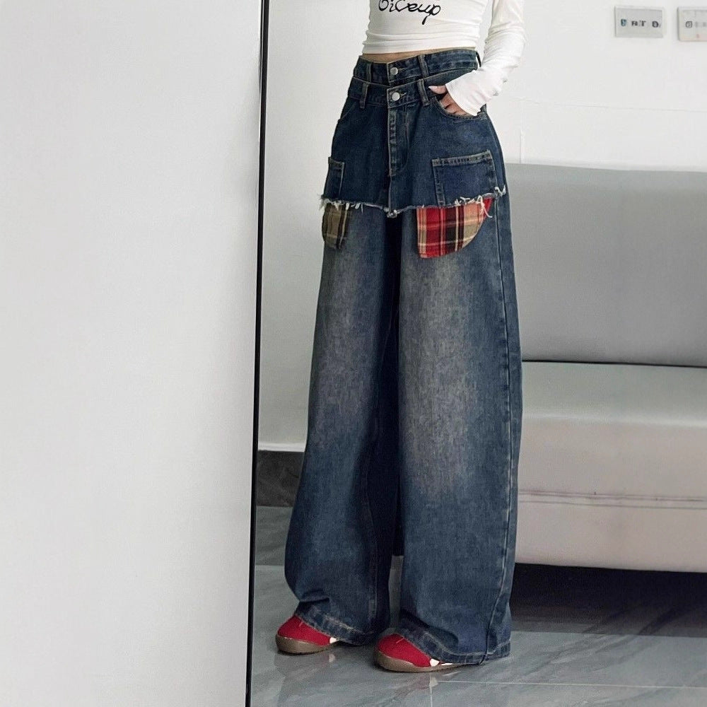 90s Style Jeans - Double Waist Comfort Fit Trousers ( S-XXL)| Free Shipping|Crypto Payments