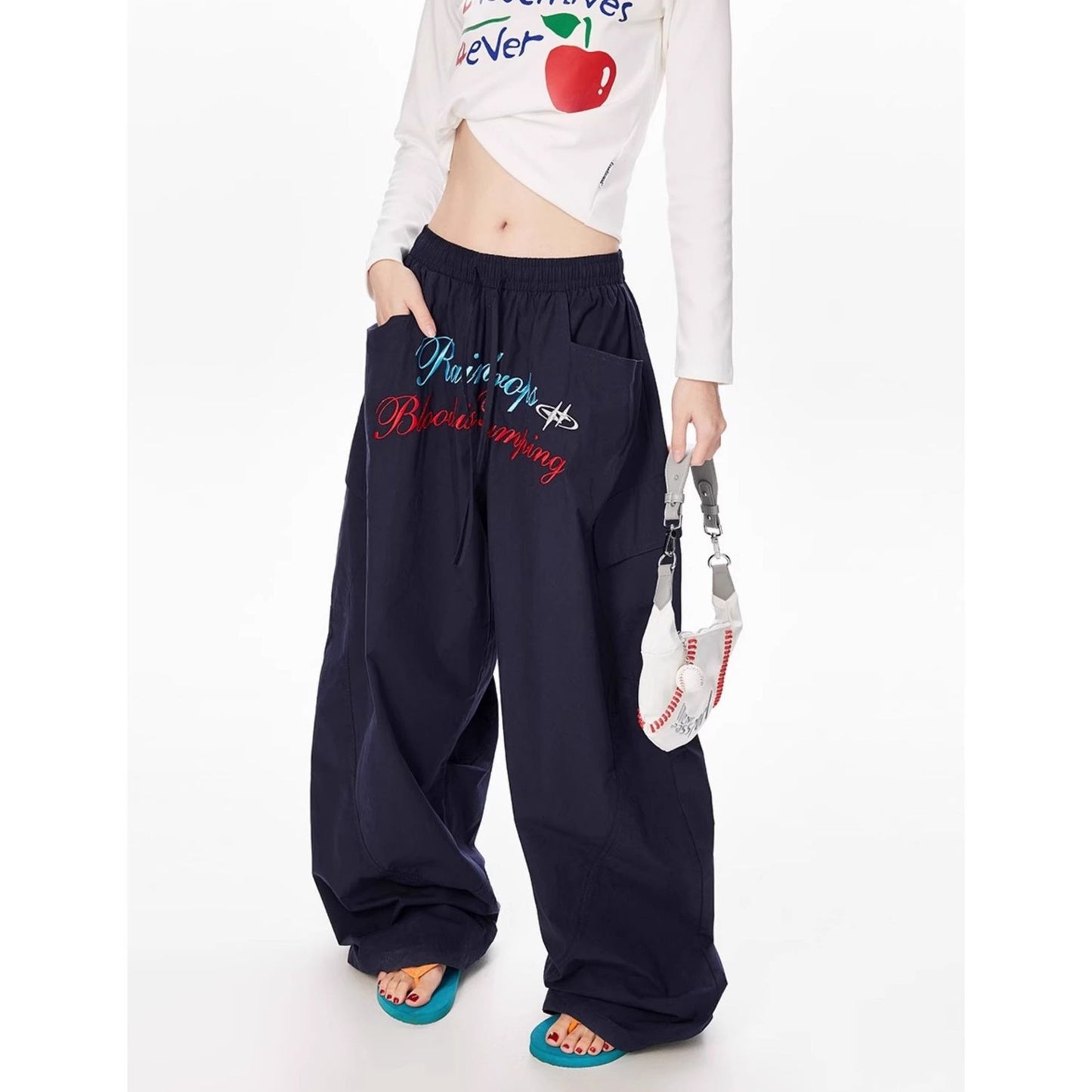 Hip Hop Dance Pants - Lightweight Wide Leg Streetwear|Free Shipping|Crypto Payments