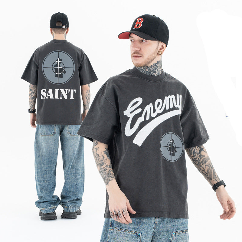 Vintage Sniper Graphic Tee Unisex - 90s Military Streetwear Oversized T-Shirt"