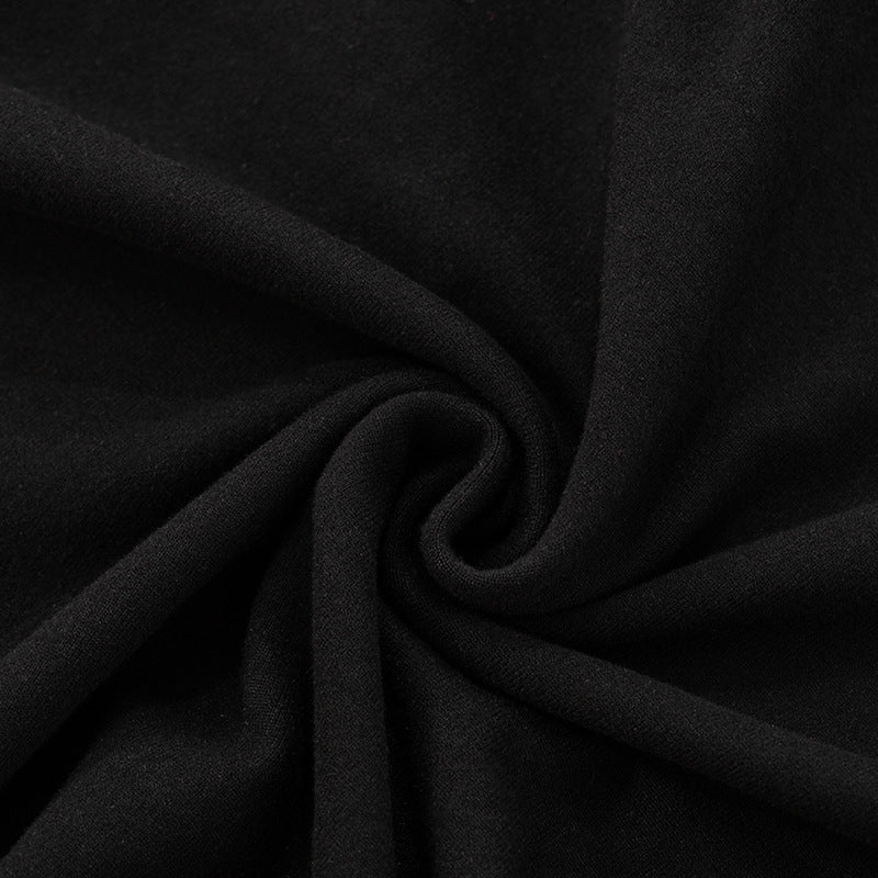 Sexy Black Halter Backless Bodycon Mini Dress – Free Shipping, Crypto Accepted