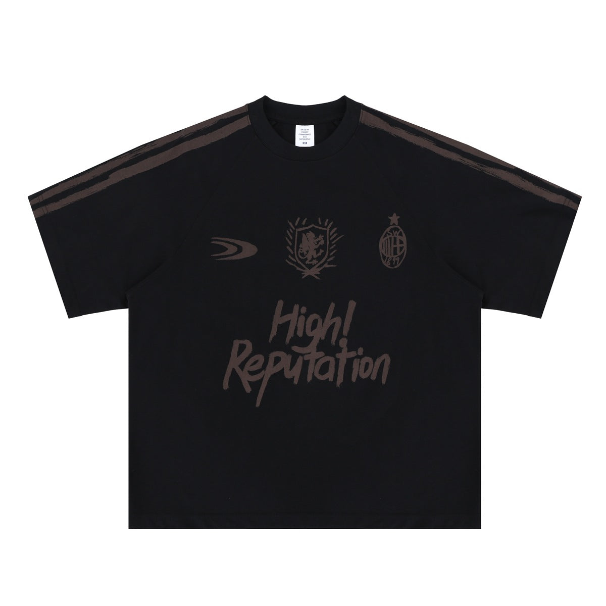 Trendy Men's Street Graffiti T-Shirt - 100% Cotton, Loose Fit | Worldwide Free Shipping | Crypto Payments Accepted