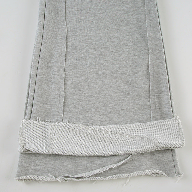 Y2K Streetwear Sweatpants with Drawstring| Free Shipping|Crypto Payments