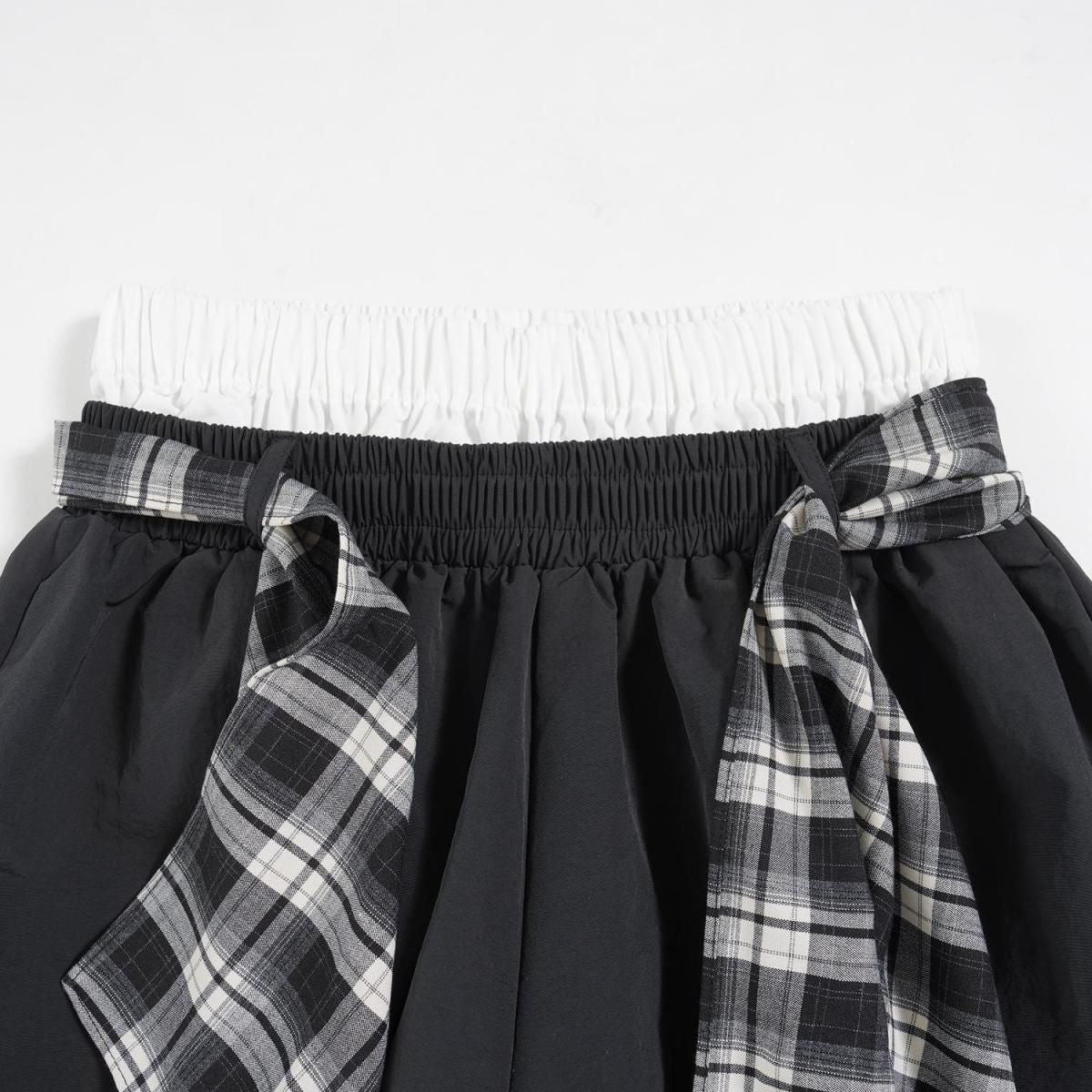 Retro Panel Pants - High Waist Streetwear Bottoms(S-XL) | Free Shipping|Crypto Payments