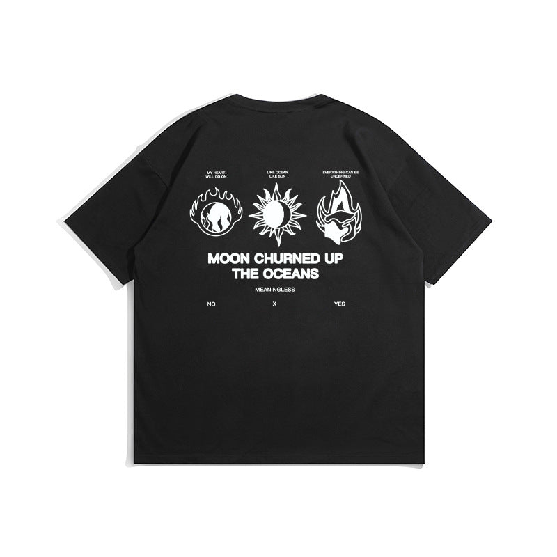 Oversized Cotton T-Shirt for Men - Streetwear Style | Worldwide Deliver