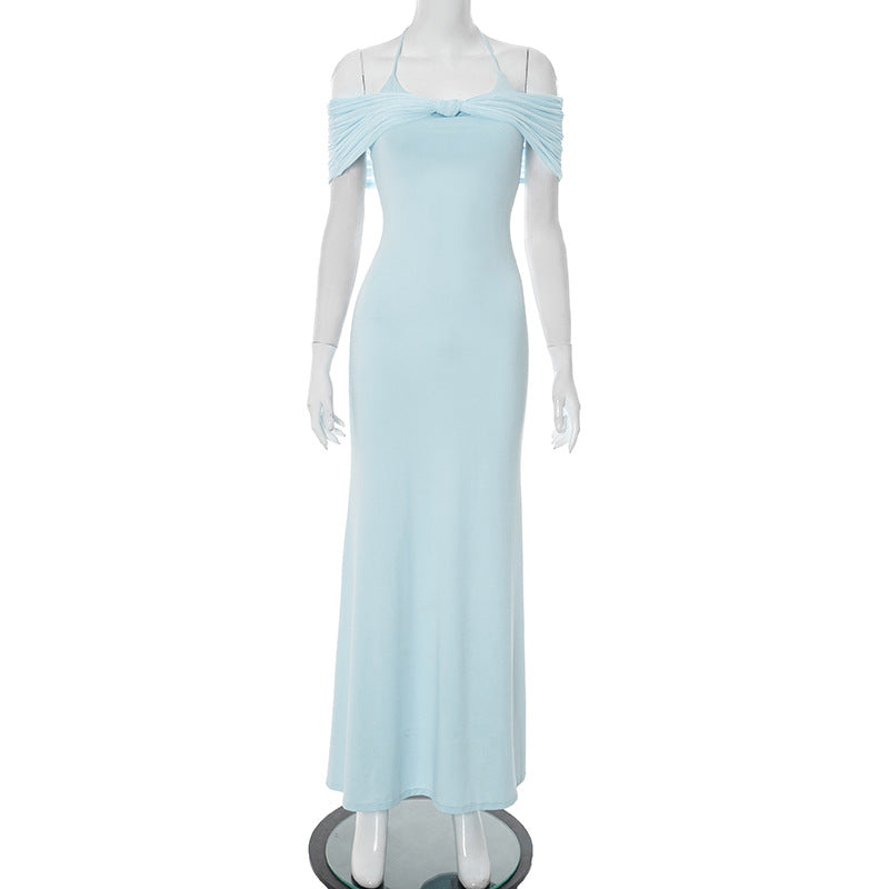 Sheer Mesh Bodycon Dress - Elegant Maxi | Free Global Shipping & Crypto Pay