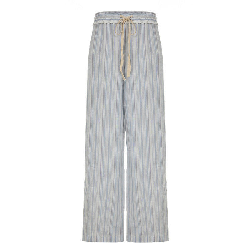 Y2K Striped Pants - Sweet & Sexy Japanese Style | Crypto Payments