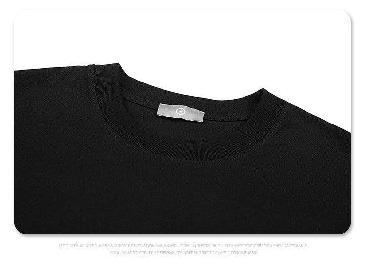 Matchstick Candle Graphic Tee - Vintage Foam Print Streetwear T-Shirt for Men