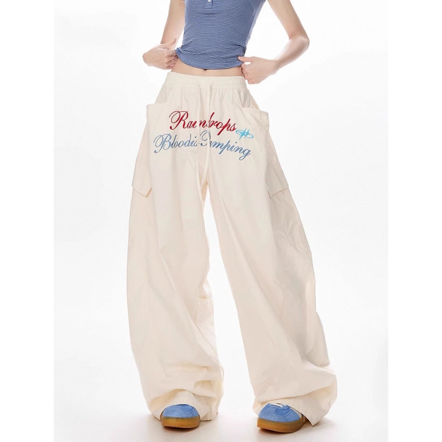 Hip Hop Dance Pants - Lightweight Wide Leg Streetwear|Free Shipping|Crypto Payments