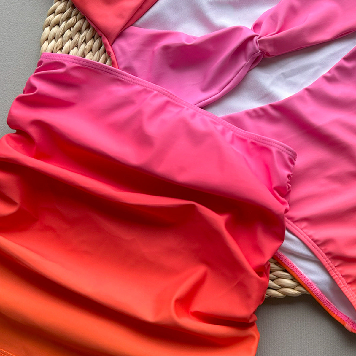 Sexy Bikini Split Swimsuit & Beach Skirt Set - Free Global Shipping & Crypto Pay