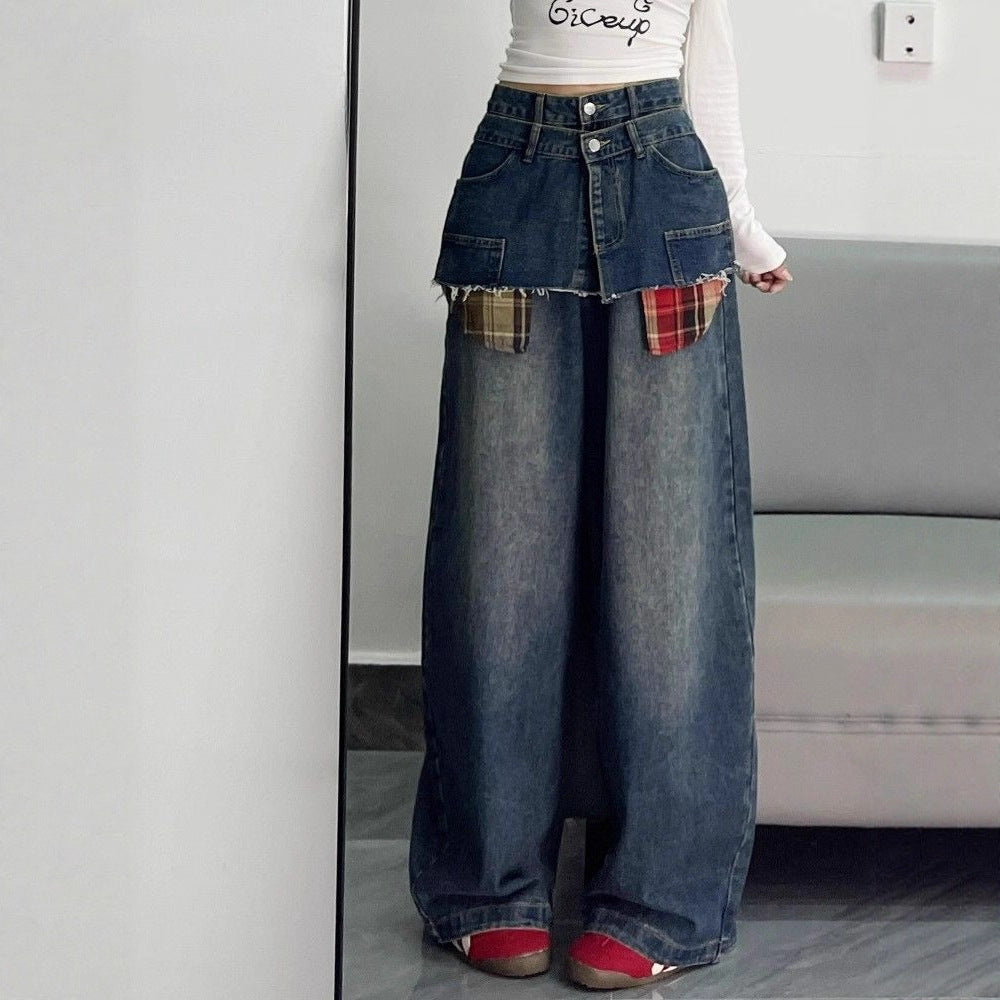 90s Style Jeans - Double Waist Comfort Fit Trousers ( S-XXL)| Free Shipping|Crypto Payments