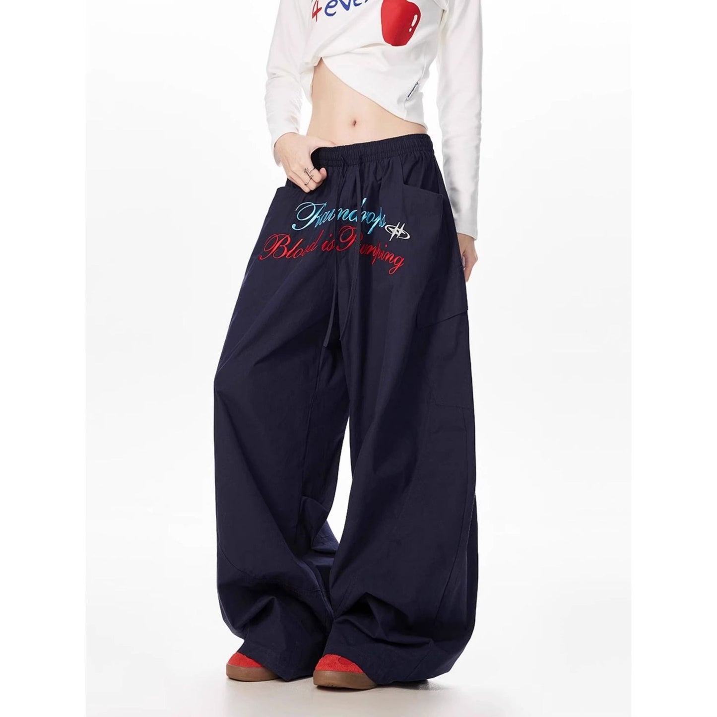 Hip Hop Dance Pants - Lightweight Wide Leg Streetwear|Free Shipping|Crypto Payments