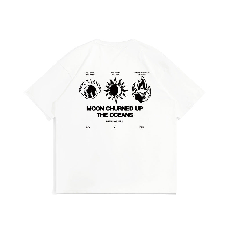 Oversized Cotton T-Shirt for Men - Streetwear Style | Worldwide Deliver