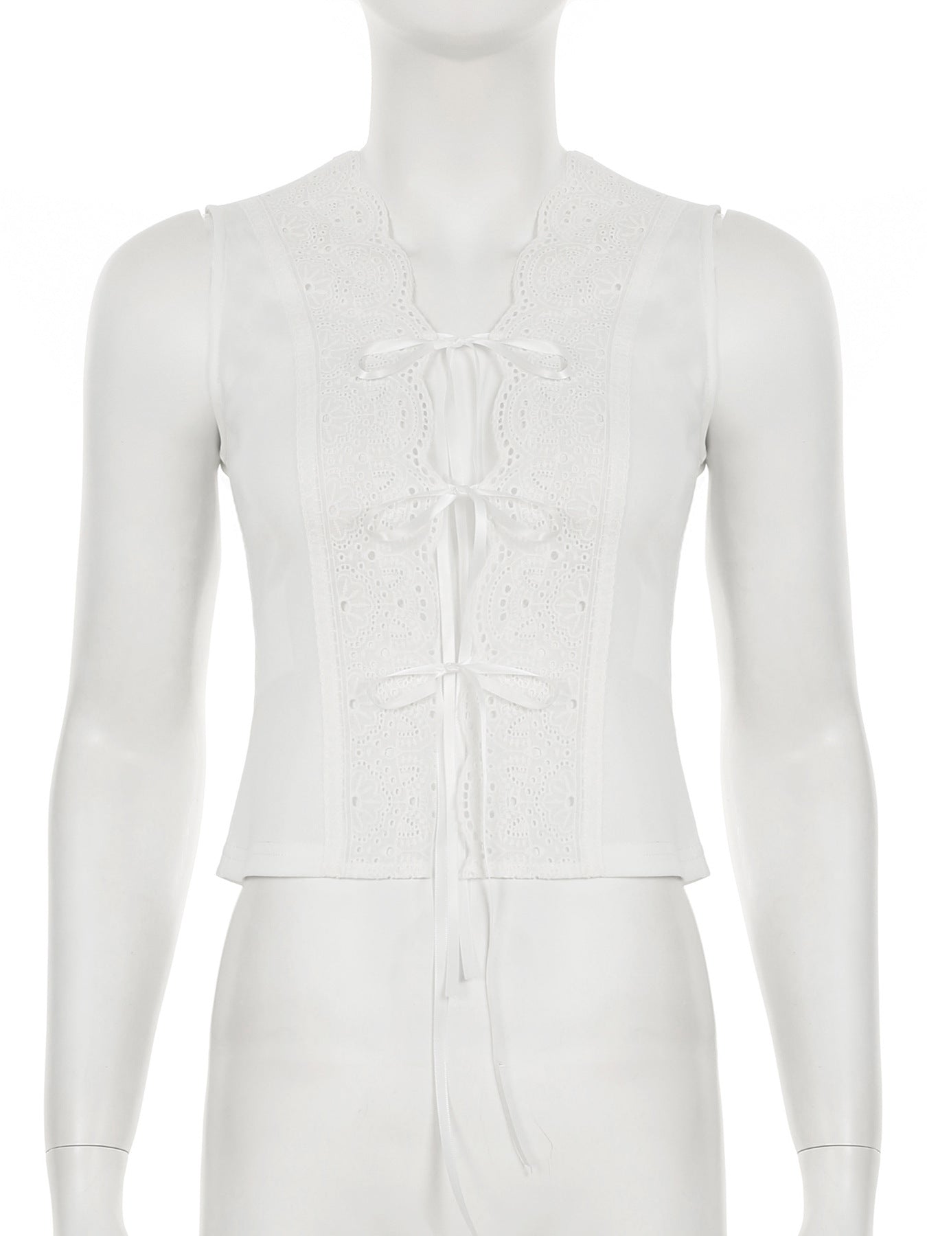 Lace-Up Bustier Top - Sweet & Sexy Crop Top |Free Shipping |Crypto Payments