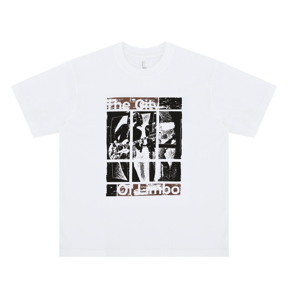 Streetwear Flash Graphic Tee | Oversized Fit | Black White | 100% Cotton | Free Global Shipping | Crypto Payments Accepted