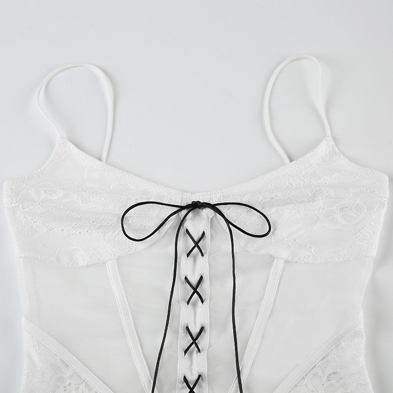 Bow Detail Bustier Crop Top | Free Shipping|Crypto Payments