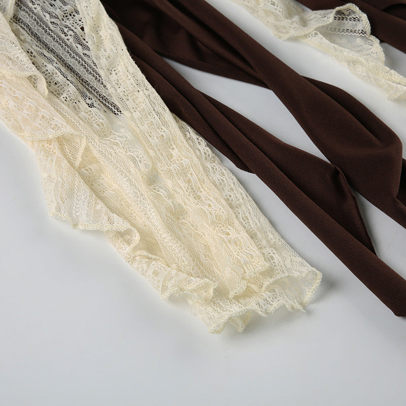 Boho Patchwork Mini Skirt - Asymmetrical Tiered Desert Style | Free Shipping| Crypto Payments
